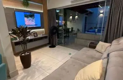A tech imóveis vende um sobrado no condomínio jardins, bairro jardim bom clima, saida para chapada.