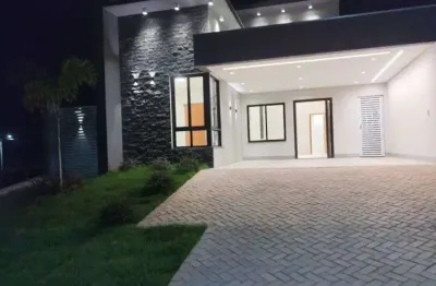 Linda casa térrea nova condomínio verana em várzea grande