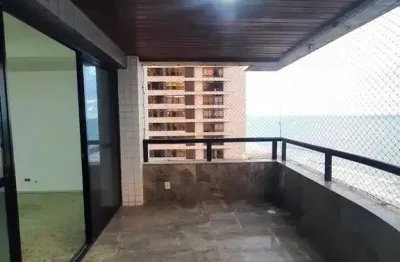 Apto alto padrão c/ 4 suítes beira-mar de piedade (calçadão)