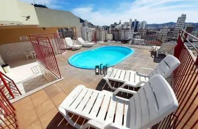 Apartamento com 2 dormitórios à venda, 55 m² por r$ 389.000,00 - centro - juiz de fora/mg