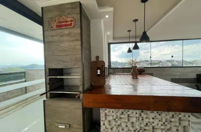 Cobertura com 2 dormitórios à venda, 150 m² por r$ 369.900,00 - vivendas da serra - juiz de fora/mg