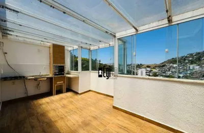 Cobertura com 3 dormitórios à venda, 150 m² por r$ 430.000,00 - são pedro - juiz de fora/mg