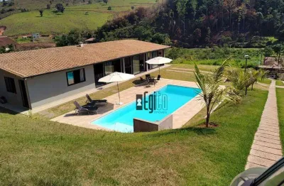 Chácara com 1 dormitório à venda, 2200 m² por r$ 430.000,00 - paula lima - juiz de fora/mg