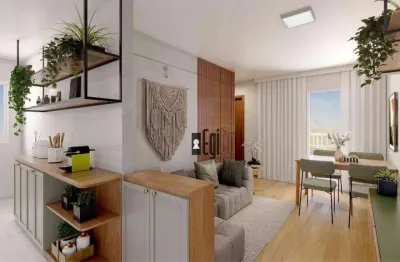 Apartamento com 2 dormitórios à venda, 46 m² por r$ 220.990 - aeroporto - juiz de fora/mg