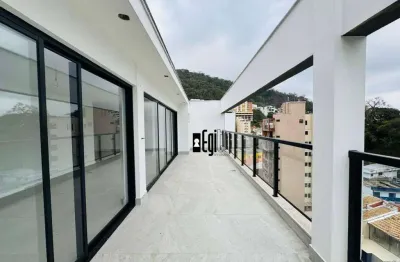 Cobertura com 4 dormitórios à venda, 211 m² por r$ 1.450.000,00 - santa helena - juiz de fora/mg