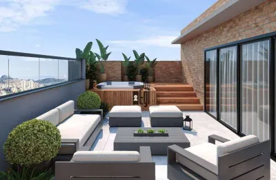 Cobertura com 3 dormitórios à venda, 168 m² por r$ 700.000,00 - bairu - juiz de fora/mg