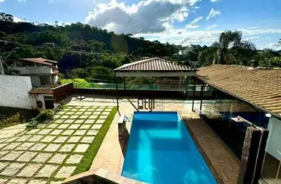 Chácara com 2 dormitórios à venda, 1020 m² por r$ 450.000,00 - terras do comendador - juiz de fora/mg