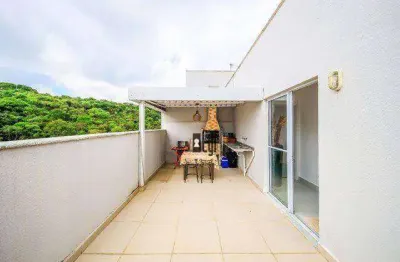 Cobertura com 2 dormitórios à venda, 124 m² por r$ 300.000,00 - são pedro - juiz de fora/mg