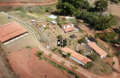 Sítio com 7 dormitórios à venda, 200000 m² por r$ 850.000,00 - zona rural  - lima duarte/mg