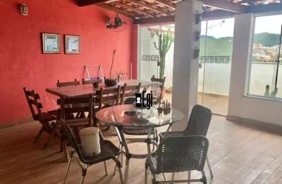 Cobertura com 3 dormitórios à venda, 204 m² por r$ 560.000,00 - santa catarina - juiz de fora/mg