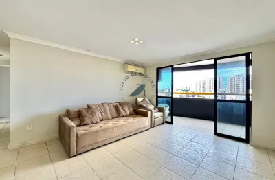 Apartamento à venda em fortaleza – 114m², 3 suítes, varanda e 2 vagas no edifício traviata, próximo ao shopping riomar