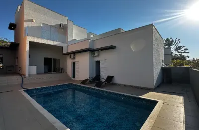 Casa em condomínio fechado com 3 quartos para alugar na rua setúbal, 98, residencial euroville, bragança paulista, 280 m2 por r$ 8.300