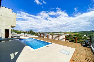 Casa mobiliada com vista deslumbrante – condomínio campos do conde / bragança paulista