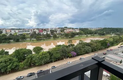 Edifício dona amabile - apartamento com 2  dormitórios — vista panorâmica para o lago do taboão