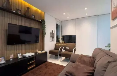 Apartamento com 2 dormitórios à venda, 69 m² por r$ 750.000,00 - jardim flor da montanha - guarulhos/sp