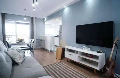 Apartamento com 2 dormitórios à venda, 64 m² por r$ 371.000,00 - jardim matarazzo - são paulo/sp