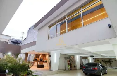 Sobrado com 5 dormitórios à venda, 411 m² por r$ 2.200.000,00 - vila augusta - guarulhos/sp