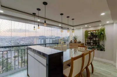 Apartamento com 3 dormitórios à venda, 122 m² por r$ 1.500.000,00 - jardim flor da montanha - guarulhos/sp