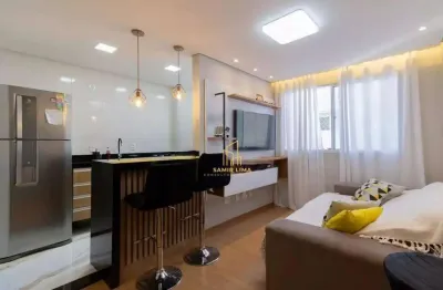 Apartamento com 2 dormitórios à venda, 47 m² por r$ 355.000 - vila barros - guarulhos/sp