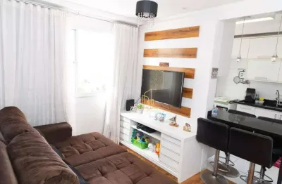 Apartamento com 2 dormitórios à venda, 43 m² por r$ 300.000 - jardim cocaia - guarulhos/sp