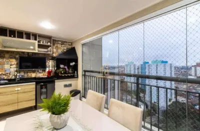 Apartamento com 2 dormitórios à venda, 68 m² por r$ 700.000 - jardim flor da montanha - guarulhos/sp