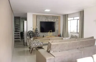 Sobrado com 3 dormitórios à venda, 130 m² por r$ 555.000,00 - jardim santa mena - guarulhos/sp