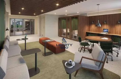 Studio com 1 dormitório à venda, 30 m² por r$ 397.000,00 - chácara santo antônio - são paulo/sp