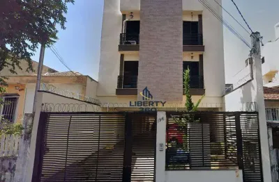 Cobertura com 2 dormitórios à venda, 98 m² por r$ 392.000,00 - vila camilópolis - santo andré/sp