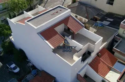 Cobertura com 2 dormitórios à venda, 86 m² por r$ 425.000,00 - jardim alvorada - santo andré/sp