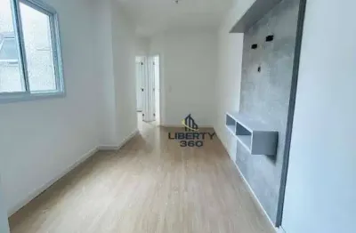Cobertura com 2 dormitórios à venda, 96 m² por r$ 450.000,00 - vila scarpelli - santo andré/sp