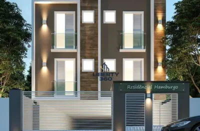 Apartamento com 2 dormitórios à venda, 61 m² por r$ 369.000 - vila guarani - santo andré/sp