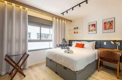 Studio com 1 dormitório à venda, 21 m² por r$ 456.000,00 - paraíso - são paulo/sp