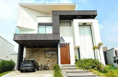 Sobrado com 4 dormitórios à venda, 360 m² por r$ 3.604.000,00 - alphaville nova esplanada - votorantim/sp