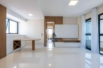 Apartamento com 2 dormitórios para alugar, 90 m² por r$ 8.072,00/mês - jardim - santo andré/sp