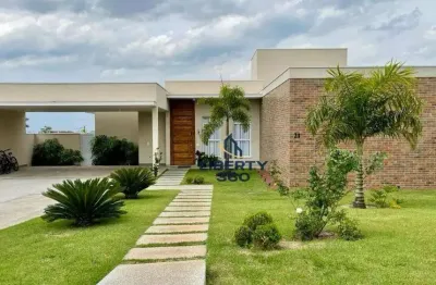 Casa com 4 dormitórios à venda, 300 m² por r$ 3.300.000,00 - condomínio xapada parque ytu - itu/sp