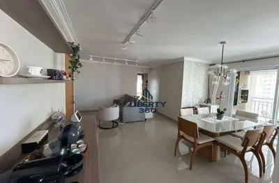 Apartamento com 3 dormitórios à venda, 118 m² por r$ 1.336.000,00 - vila valparaíso - santo andré/sp