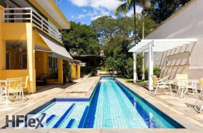 Sobrado com 5 dormitórios, 953 m² - venda por r$ 11.500.000,00 ou aluguel por r$ 61.500,00/mês - chácara monte alegre - são paulo/sp