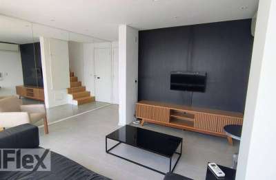 Cobertura com 1 dormitório para alugar, 61 m² por r$ 6.946,70/mês - vila olímpia - são paulo/sp