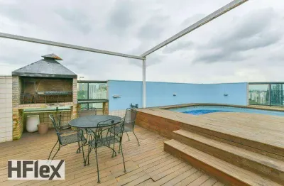 Cobertura com 4 dormitórios à venda, 305 m² por r$ 4.000.000,00 - morumbi - são paulo/sp