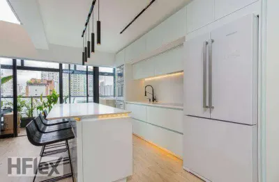 Apartamento duplex mobiliado para venda - campo belo - sp