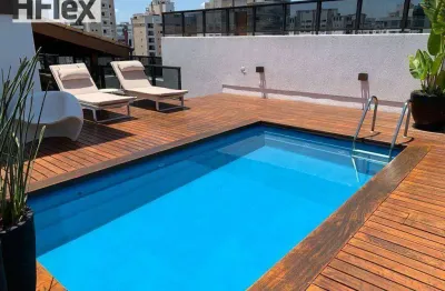 Cobertura com 3 dormitórios à venda, 365 m² por r$ 4.700.000,00 - moema - são paulo/sp