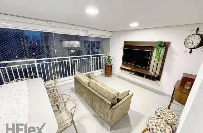 Apartamento 3 dormitórios , 2 suítesà venda, 136 m² por r$ 2.130.000 - vila anastácio - são paulo/sp