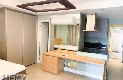Apartamento com 1 dormitório para alugar, 43 m² por r$ 5.284/mês - brooklin - são paulo/sp