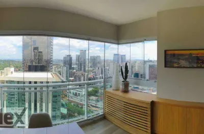 Apartamento com 2 dormitórios, 66 m² - venda por r$ 1.400.000,00 ou aluguel por r$ 7.910,00/mês - brooklin - são paulo/sp
