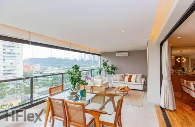 Apartamento com 3 dormitórios para alugar, 209 m² por r$ 22.027,00/mês - santo amaro - são paulo/sp