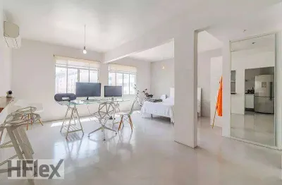 Apartamento com 1 dormitório à venda, 56 m² por r$ 590.000,00 - pinheiros - são paulo/sp