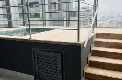 Cobertura com 3 dormitórios à venda, 263 m² por r$ 7.300.000,00 - chácara itaim - são paulo/sp