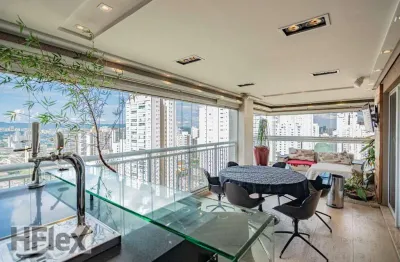 Apartamento com 4 dormitórios à venda, 206 m² por r$ 3.500.000,00 - vila romana - são paulo/sp