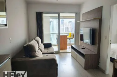 Apartamento com 1 dormitório para alugar, 45 m² por R$ 5.680,00/mês - Vila Olímpia - São Paulo/SP
