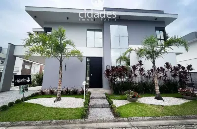 Casa com 3 dormitórios e suite em condomínio fechado em biguaçu/sc